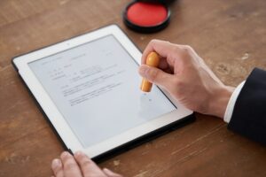 アプリで電子署名?登記も!